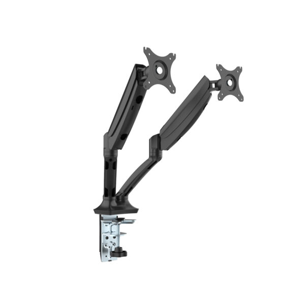 QTECH DUAL MONITOR ARM GAS SPRING