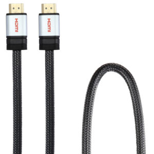 All-in-one Video + Audio cable for ultra high definition performance Supports latest HDMI 2.0 standard Nylon braid Gold plated connector Simple plug-and-play connectivity