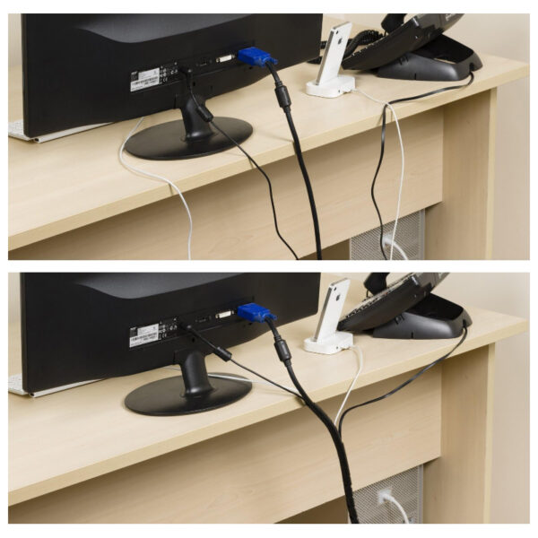 Spiral Wrap Cable Management Solution