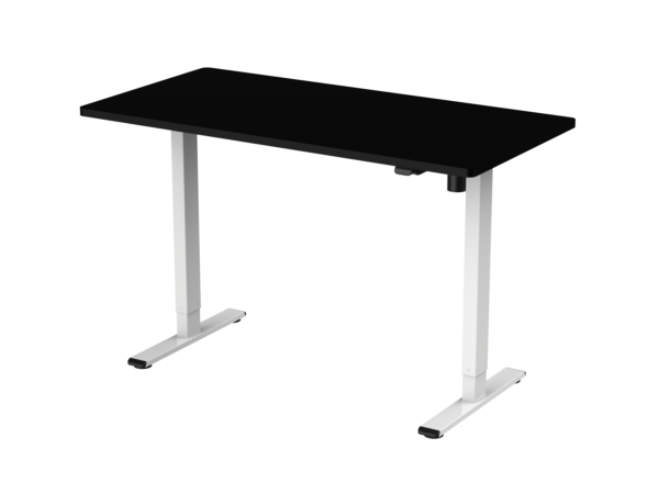 QTECH ADJUSTABLE TABLE 1400x700MM GRAY/BLACK - Image 3