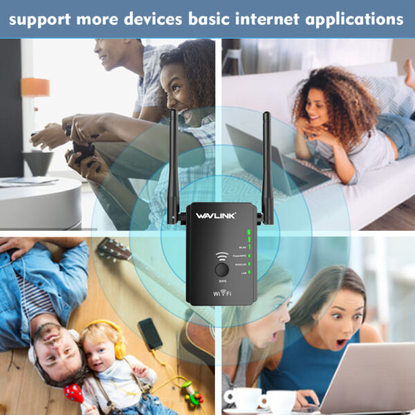 WAVLINK WIRELESS-N REPEATER/AP/ROUTER 300MBPS - Image 2