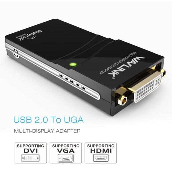 USB2.0 TO DVI MULTI-DISPLAY ADAPTER