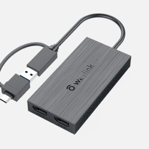 USB3.0/USB C TO 4K 2 HDMI DISPLAY ADAPTER