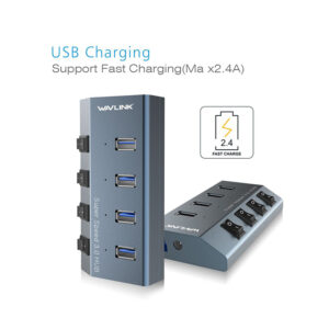 SuperSpeed USB3.0 4 HUB with Fast Charging