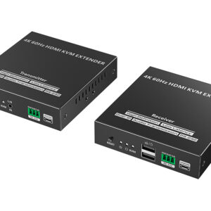 4K@60Hz HDMI over IP KVM Extender (120m)
