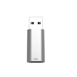 USB-A to USB-C adapter UAD-103S/UAD-103B, supports 10Gbps data transfer, USB 3.2 Gen2 compatible