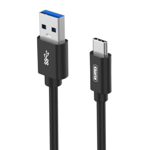 KUMO USB CABLE 01M TYPE C TO USB 3.0 TYPE A MALE 5 Gbps