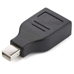 Mini DisplayPort to HDMI for easy connection to monitors or TVs